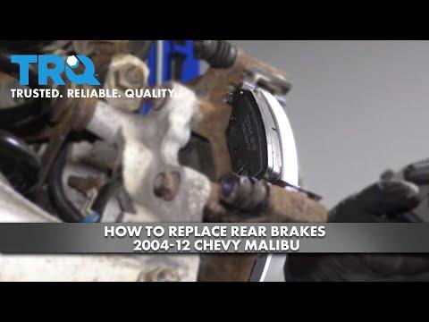 How to Replace Rear Brakes 2004-12 Chevy Malibu