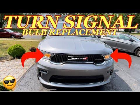 DODGE DURANGO TURN SIGNAL BULB REPLACEMENT - How to Replace Front Turn Signal Lights on a Durango