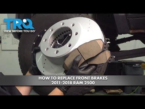 How to Replace Front Brake Pads on a 2018 Ram 2500 (Step-by-Step Guide)