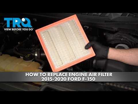 How to Replace Engine Air Filter 2015-2020 Ford F-150