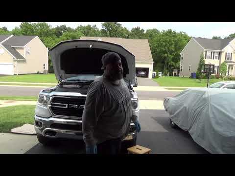 ( 2020 ) RAM 1500 OIL CHANGE and OIL FILTER Location