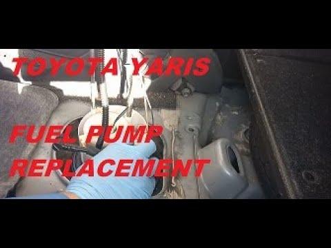 TOYOTA YARIS FUEL PUMP REPLACEMENT