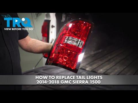 How to Replace Tail Lights 2014-2018 GMC Sierra 1500