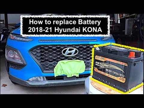 2018-21 Hyundai KONA Battery Replacement | How to | Step by Step 🔋