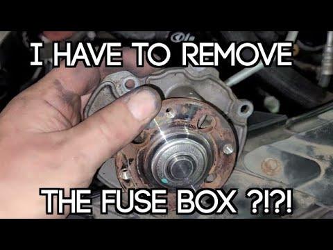 GM 3.6 Water Pump & Serpentine Belt Replacement