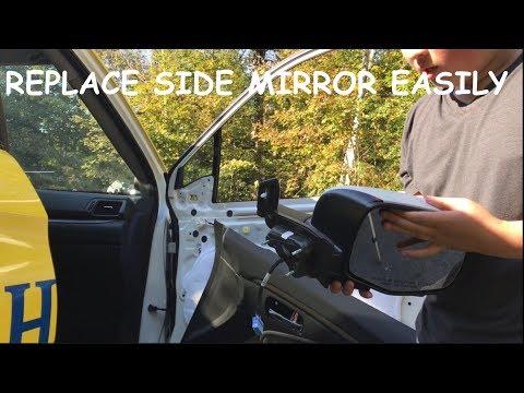 How to remove and replace a side Mirror (2017 Honda Ridgeline) (DM garage)
