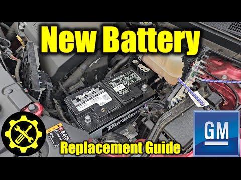 2018 - 2023 Traverse, Acadia & Enclave - Battery Replacement Guide