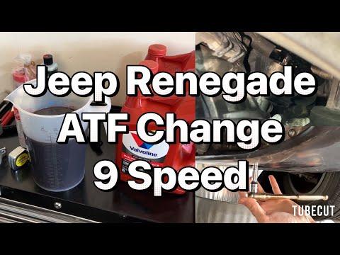 How to Change Automatic Transmission Fluid on a 2016 Jeep Renegade (9-Speed)