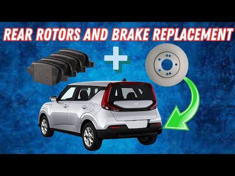 How to Replace Rear Rotors & Brake Pads on a 2020+ Kia Soul (3rd Gen)