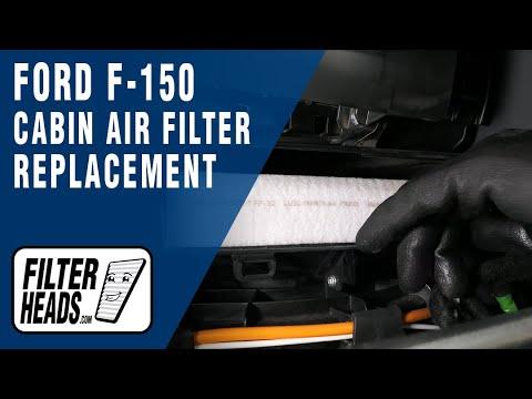 How to Replace Cabin Air Filter 2018 Ford F-150 | AQ1251