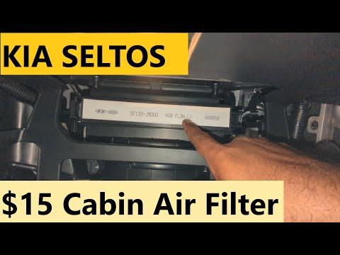 Kia Seltos Cabin Air Filter Change - $15 Easy DIY | Hyundai Kona