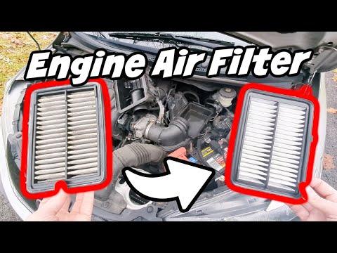 How to Change Honda Fit Engine Air Filter ✅ (2015 - 2020)