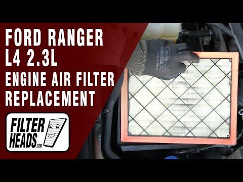How to Replace Engine Air Filter 2019 Ford Ranger L4 2.3L | TA31436, AF6943