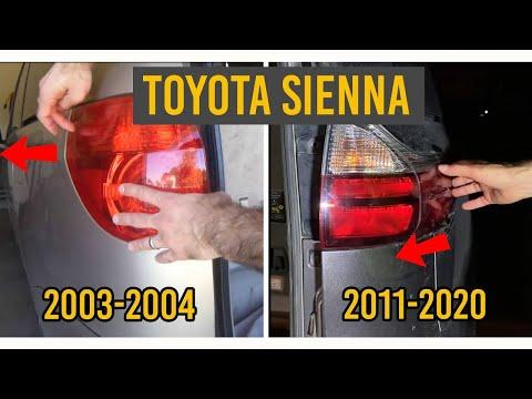Toyota Sienna Tail Light Replacement (Bulbs or Assembly)