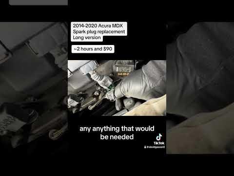2014-2020 Acura MDX Spark Plug Replacement