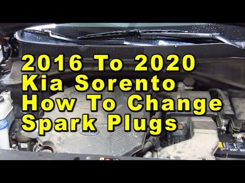How to Replace Spark Plugs on a 2016 Kia Sorento 3.3L V6 (Front & Rear Bank)
