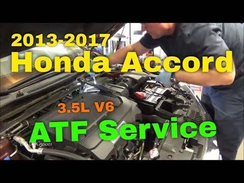 2013-2017 Honda Accord 3.5L V6 ATF Automatic Transmission Fluid Service