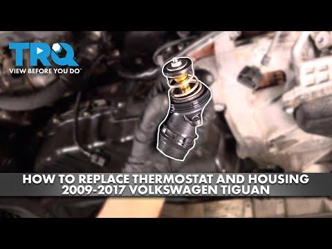 How to Replace Thermostat & Housing 2009-2017 Volkswagen Tiguan