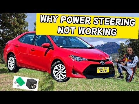 2014 Toyota Corolla Power Steering Pump Replacement? Fix EPS Steering Issues Instead