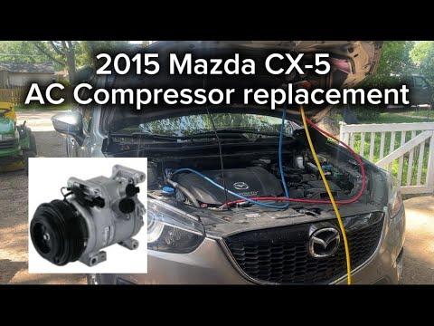 How to replace an AC compressor. 2015 Mazda CX-5