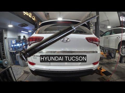 rear shock absorber replacement ... hyundai tucson 2016-2021 (torque specs)