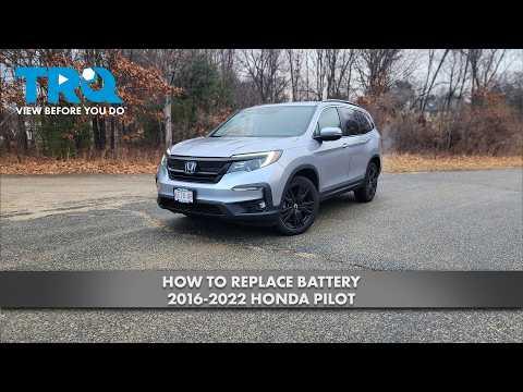 How to Replace the Battery on a 2016-2025 Honda Pilot (Trim: EX | Engine: V6 3.5L)