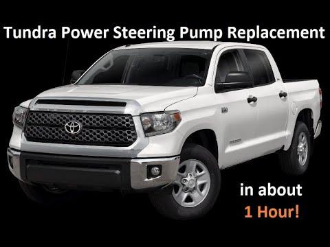 Toyota Tundra Power Steering Pump Replacement 2014–2021 4.6L