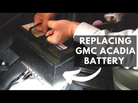 Replacing the Battery in a 2016 GMC Acadia Denali