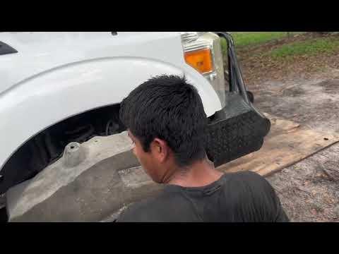 Replacing starter on a 2016 ford f-350 6.7L diesel