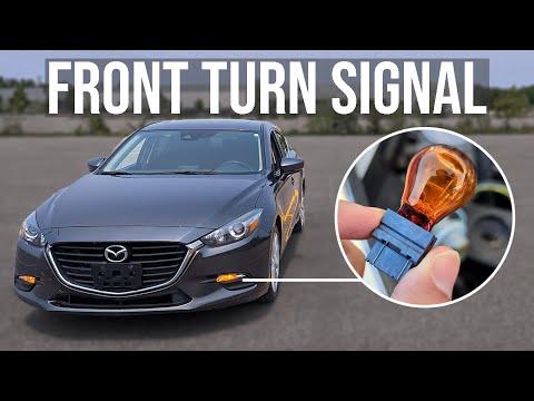 How to Replace Front Turn Signal Bulbs on a 2018 Mazda 3 (7440 Amber)