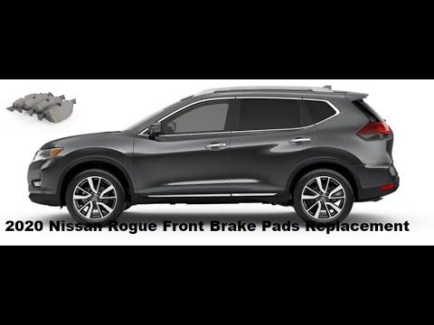How to replace Front Brake Pads on 2020 Nissan Rogue & earlier model till 2014