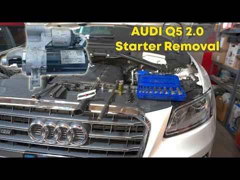 Audi Q5 2.0 Starter Removal and Replacement (2009 - 2017)