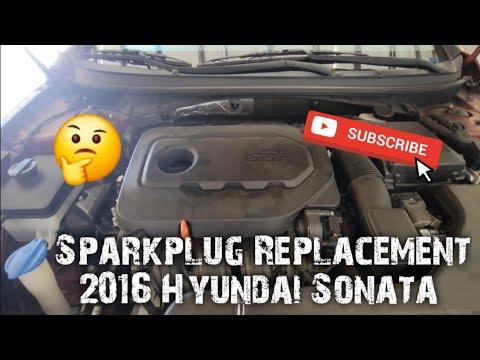How to: Remove Sparkplugs 2016 Hyundai Sonata 2.4L Sport