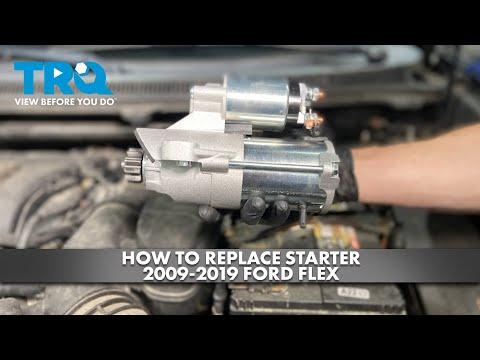 How to Replace Starter 2009-2019 Ford Flex
