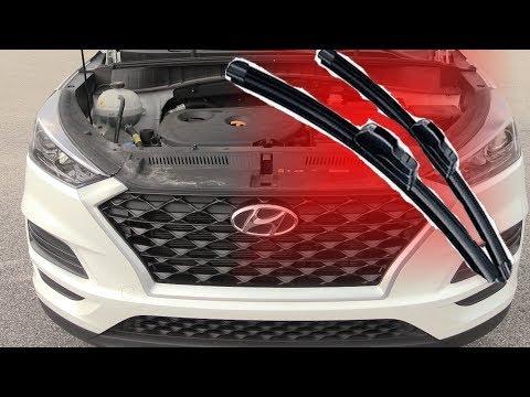 How to Replace Front Windshield Wipers on a 2017-2026 Hyundai Tucson