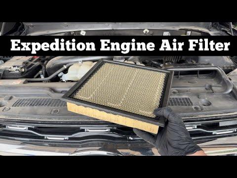 How to Replace the Engine Air Filter on a 2007-2026 Ford Expedition (Engine: V6 3.5L)