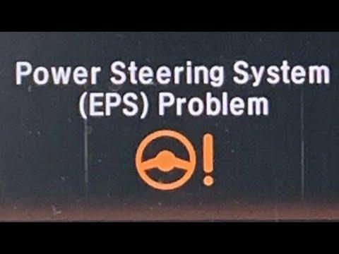 How to Fix & Reset Power Steering Warning Light Stays On or Flashing | EPS (Electric Power Steering)