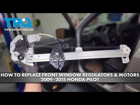 How to Replace Front Window Regulators & Motors 2009-2015 Honda Pilot