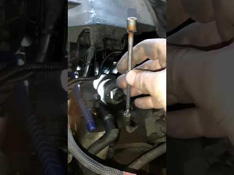 BMW F15 X5 Coolant Hose Adapter Removal #shorts