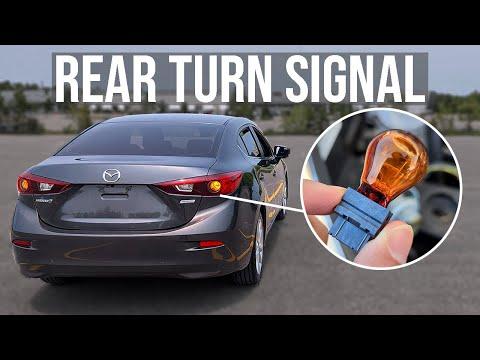 How to Replace Rear Turn Signal Bulbs on a 2018 Mazda 3 (7440A)