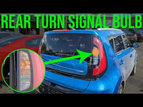 How to Replace Rear Turn Signal Bulb - Kia Soul (2014-2019)