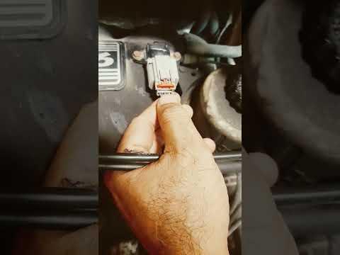 How to disconnect Dodge caravan MAP MAF sensor wire connector #shorts