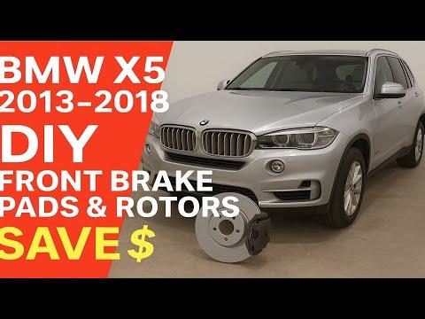 BMW X5 Front Brake Pad & Rotor Replacement (2013-2018)