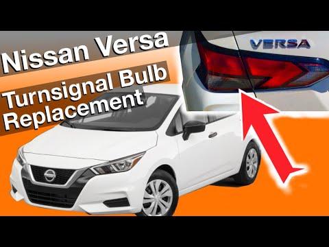 Nissan Versa - Rear Blinker Bulb replacement (How to DIY)