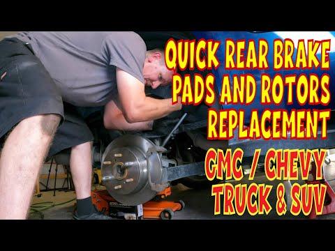 Complete Rear Brake Pads and Rotors Replacement Guide | GMC / Chevy Yukon, Silverado, Tahoe, + More