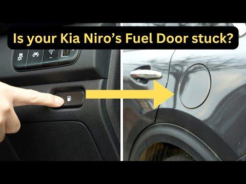 Is your Kia Niro's Fuel Cap Stuck? Manually Open it!