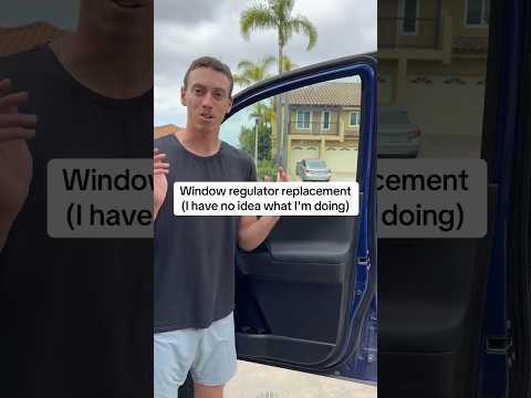 How to Replace Front Window Regulators on a 2016-2023 Toyota Tacoma