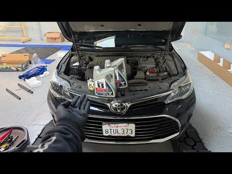 How to change oil on a 2008–2018 Toyota Avalon 3.5l