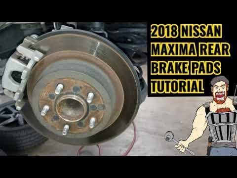 How to Replace Rear Brake Pads on a 2018 Nissan Maxima (EPB Service Mode Guide)