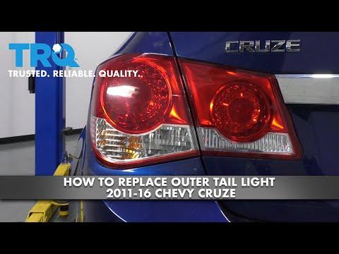 How to Replace Outer Tail Light 11-15 Chevy Cruze